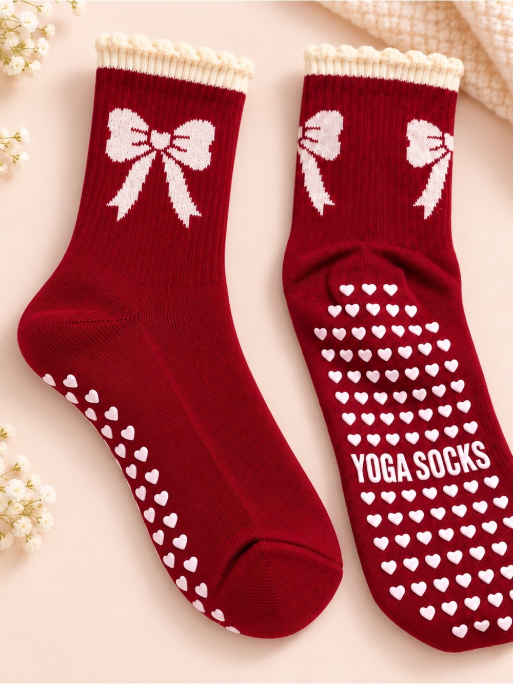Pilates Grip Socks
